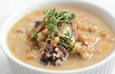 Lentil and Walnut Soup