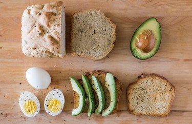 Boiled Egg and Avocado Tartine recipe