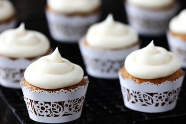 Spiced Butternut Squash Cupcakes With Maple Cream Cheese Frosting butternut squash dessert recipes