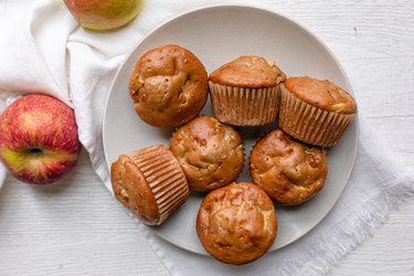 Apple Maple Protein Muffins