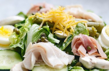 Turkey and Ham Chef's Salad