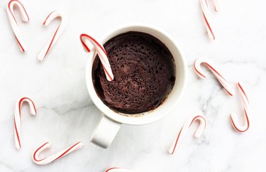 Peppermint Brownie In A Mug
