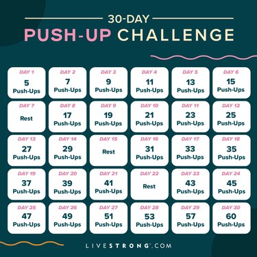 30 day 100 pushup challenge