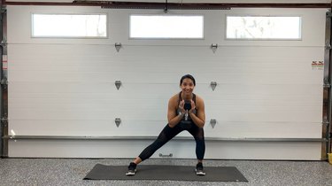 Move 4: Dumbbell Cossack Squat