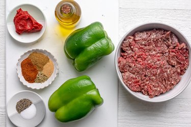 Taco-Stuffed Peppers ingredients