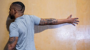 3. Wall Chest Stretch