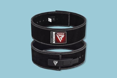 RDX 4-Inch IPL & USPA Approved Powerlifting Leather Gym Belt