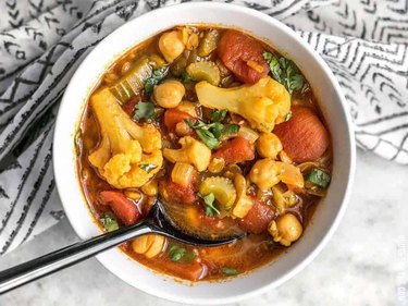 Moroccan Lentil and Vegetable Stew