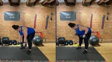 Dumbbell Bent-Over Row