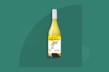 Pure bright Pinot Grigio with yellow tail