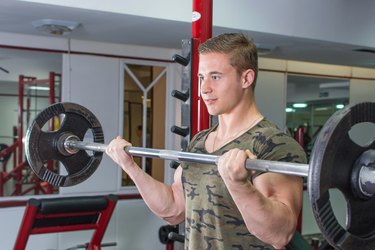 Olympic Tricep Bar Exercises