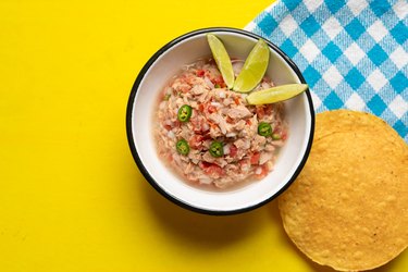 Canned Tuna Ceviche