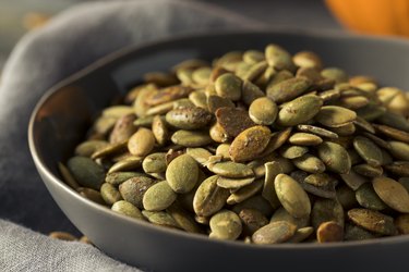 Organic Spicy Homemade omega-6 rich Pumpkin Seeds