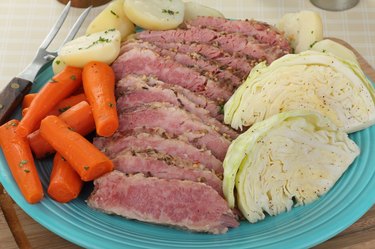 Corned Beef with Cabbage and Potatoes