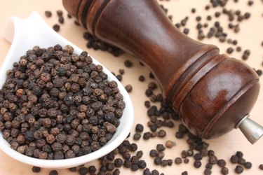 Black pepper in grains