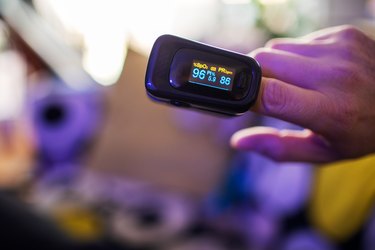 COVID-19 Oximeter For Checking Oxygen Saturation in Blood