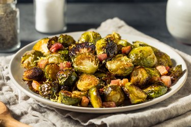 Healthy Baked Brussels Sprouts that aren't bitter