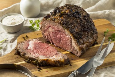 Roasted Boneless Prime Beef Rib Roast