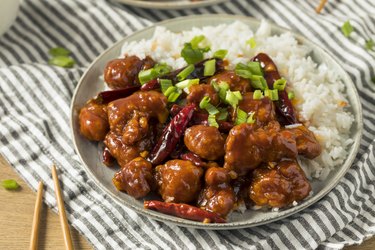 Homemade Chinese General Tsos Chicken