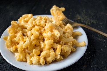 sodium-rich macaroni and cheese