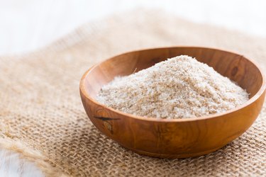 Heap of psyllium husk