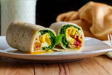 Eggs Bacon Breakfast Wrap