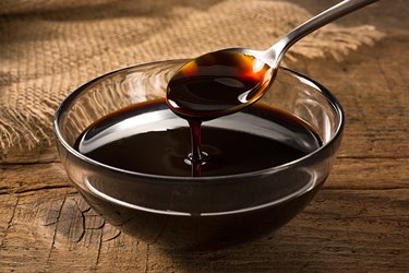 A Spoonful of Molasses in bowl
