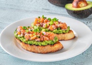 Avocado and salmon toast