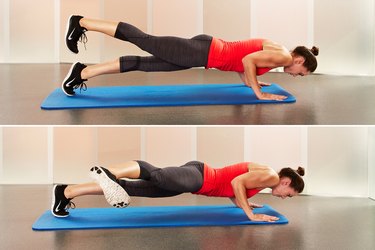 1. Hard-Core Plank