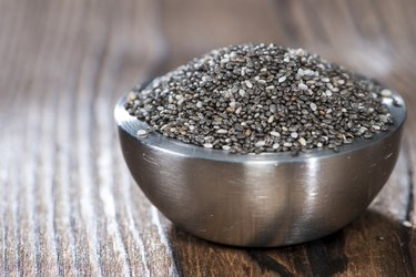 Chia Seeds in a small bowl