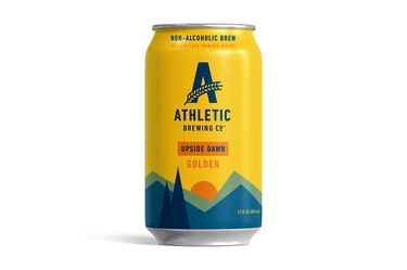Can of Athletic Brewing Upside Dawn, One of the Best Non-Alcoholic Beer Options