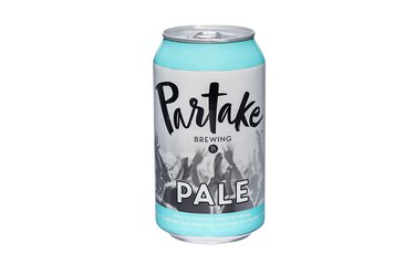 Can of Partake Pale Ale, One of the Best Non-Alcoholic Beer Options