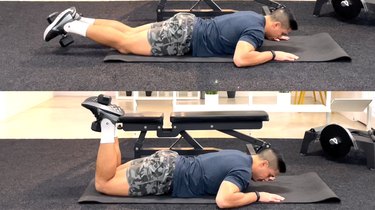 Dumbbell Leg Curl