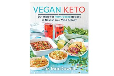 Vegan keto cookbook cover