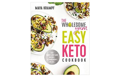 the wholesome yum easy keto cookbook cover
