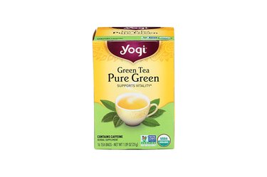 Yogi Pure Green tea, one of the best weight-loss supplements for women over 40