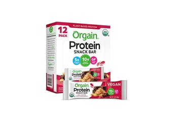 Isolated image of Orgain protein snack bar