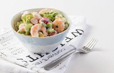 Pistachio and Shrimp Edamame Salad