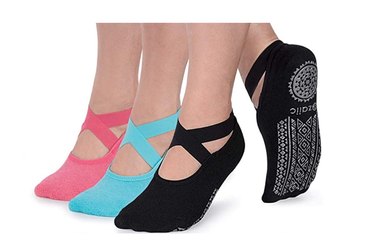 Ozaiic Yoga Socks for Women against a white background