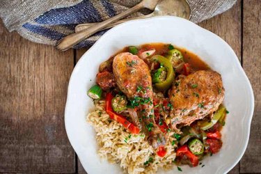 Slow Cooker Chicken and Okra