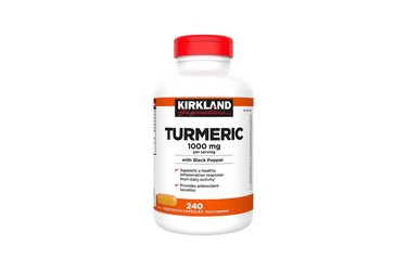 Kirkland Signature Turmeric With Black Pepper, one of the best turmeric supplements