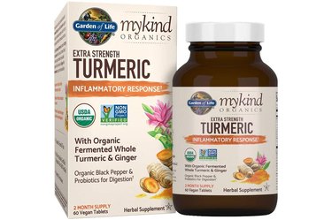Garden of Life mykind Extra Strength Turmeric, the best overall turmeric supplement