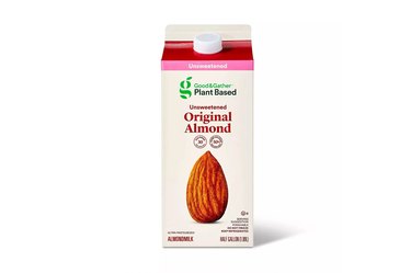 Good & Gather Unsweetened Almond Milk, one of the best milks for weight loss