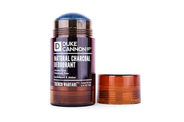Duke Cannon Supply Co. Natural Charcoal Deodorant, one of the best natural deodorants