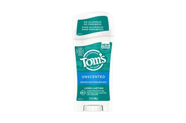 Toms of Maine unscented, one of the best natural deodorants