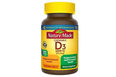Nature Made Vitamin D Chewables, one of the best joint supplements