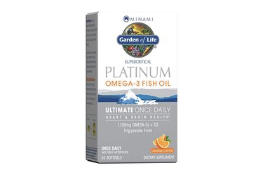 Garden of Life Supercritical Platinum Omega 3 Fish Oil Supplement Capsules, one of the best joint supplements