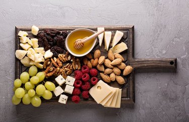 Fruit and Cheese Board