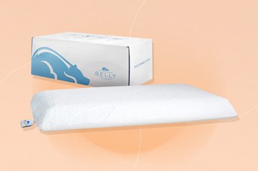 Belly Sleep Gel Infused Memory Foam Pillow for neck pain