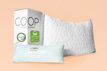 Coop Home Goods Eden Adjustable Pillow, one of the best pillows for neck pain